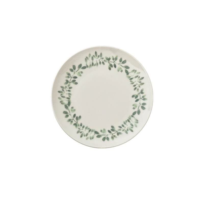 Garden Green Tuval Flat Plate 28 cm