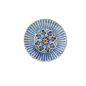 Cordoba Blue Tuval Flat Plate 28 cm