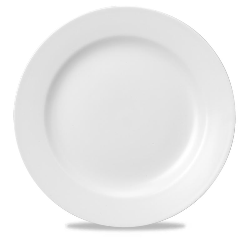 White Classic Plate 12.5 Box 12