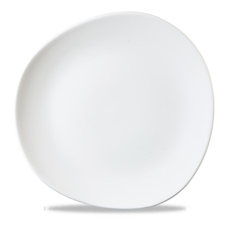 White Round Trace Plate 11 1/4´ Box 12´