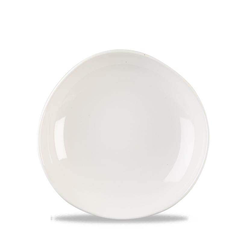 White Round Trace Bowl 9 7/8´  Box 12´