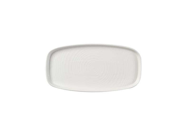 White Oblong Chefs Plates 11 5/8X5 7/8´ Box 6´