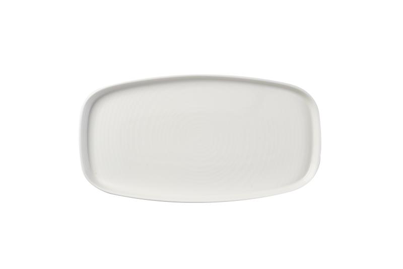 White Oblong Chefs Plates 12 5/8X7 1/4´ Box 6´
