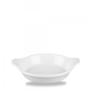 White Cookware  Small Round Eared Dish 6´X7´´ Box 6´