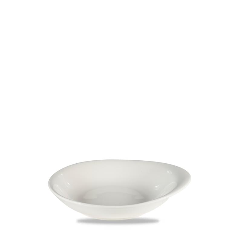 White Round Dish 6 3/8X5 5/8´ Box 12´