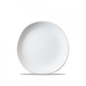 White Round Trace Plate 7 1/4´ Box 12´