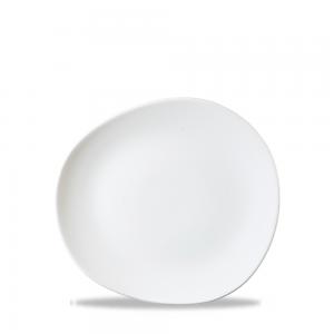 White Round Trace Plate 8 1/4´ Box 12´