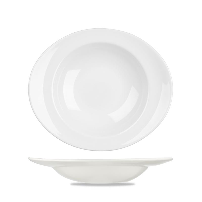 White Orbit Oval Pasta Bowl 12´ Box 12´