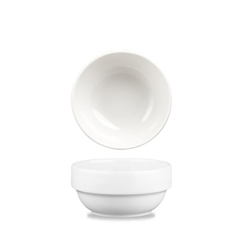 White Profile Stacking Bowl 12.6Oz Box 6