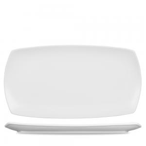 Menu Porcelain Flat Rectangle Plate 14X7.5´ Box 6´