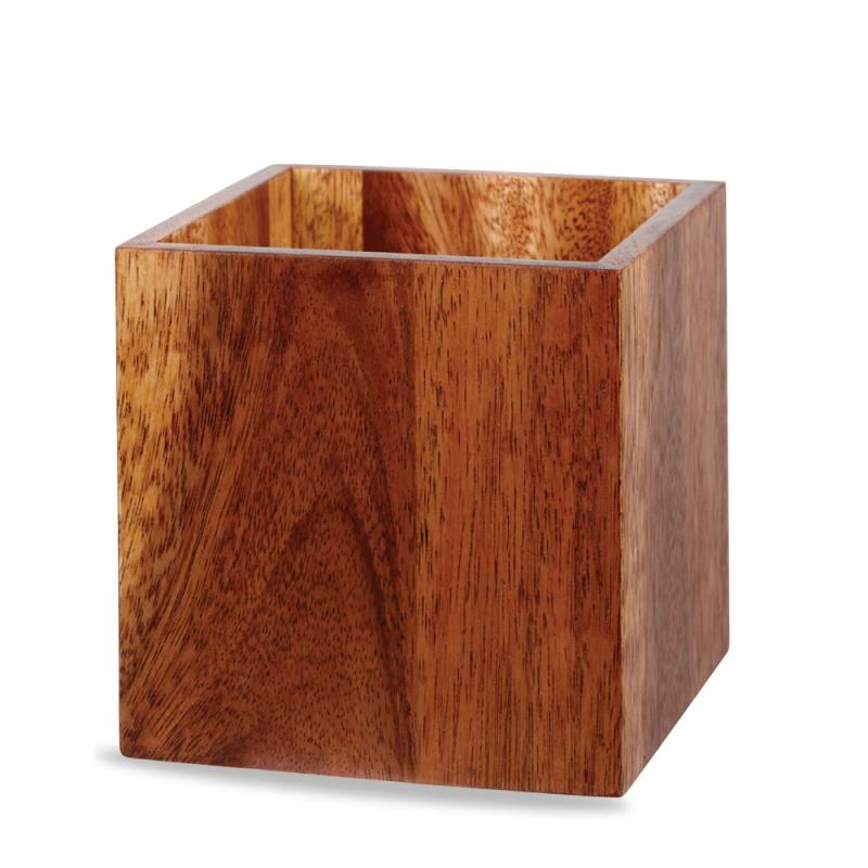 Wood  Buffet Cube - Medium 6´ Op Stk 4´