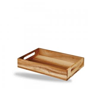 Wood Medium Rect Crate  Box 4