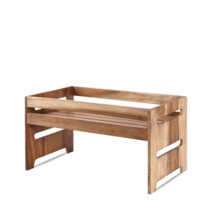 Wood  Large Rustic Nesting Crate 17.5X10.15X9.25 Box 1