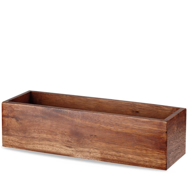 Wood  Rect Buffet Riser 22X7 1/8 Box 2