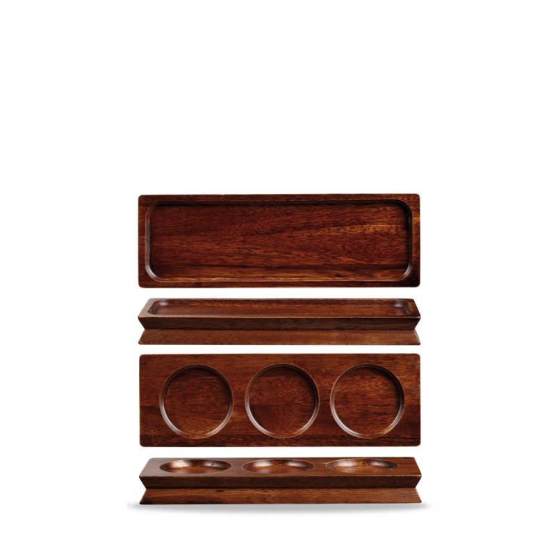 Wood  Wooden Deli Board 27Cm X 9Cm Box 4