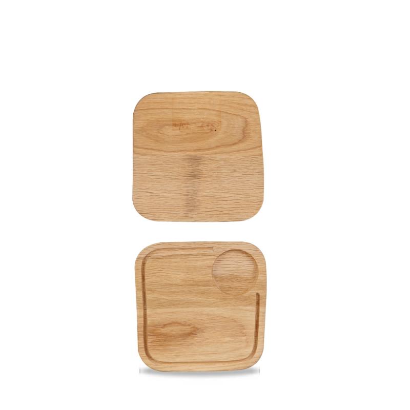 Wood Square Board Small 8X8´ Box 4´