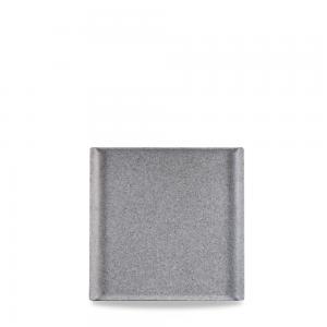 Square Granite Melamine Buffet Tray 30,3 x 30,3 cm