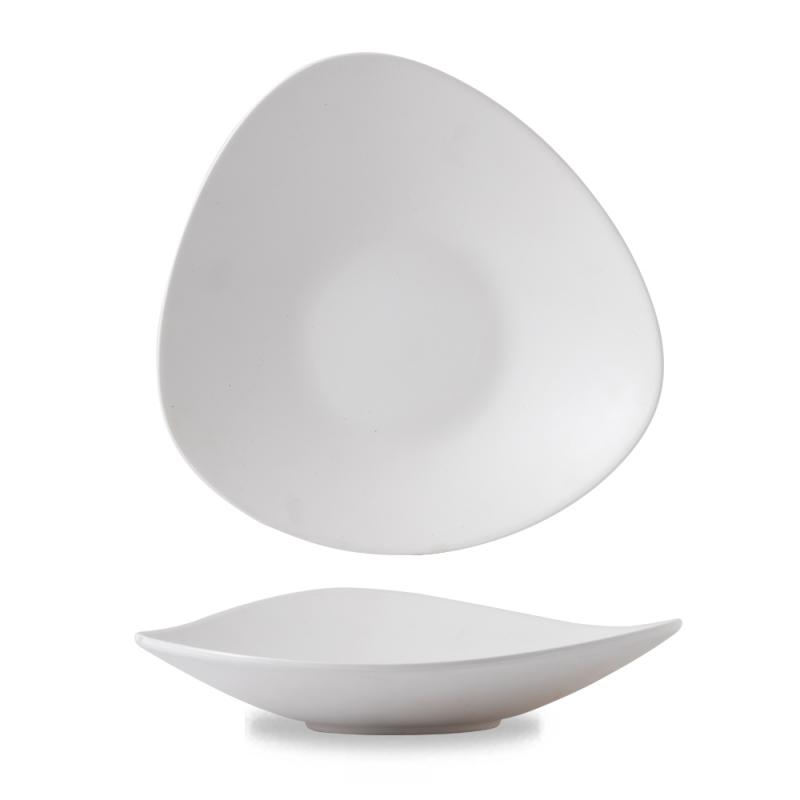 Plastic  White Lotus Melamine Dish  14´ Box 4´
