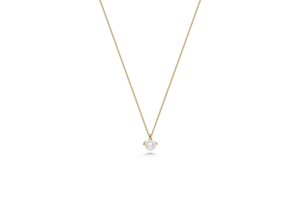 Collie 18k pärla sötv. i klofattning