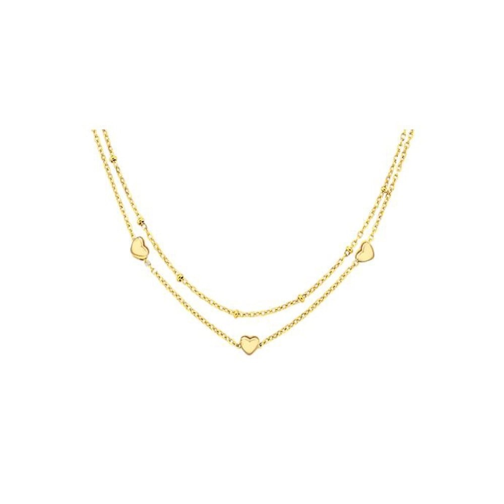 Lovely double chain neck 40 plain g