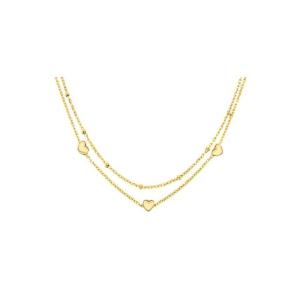 Lovely double chain neck 40 plain g