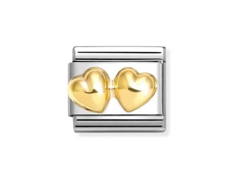 Nomination Classic Länk, Raised Double Heart