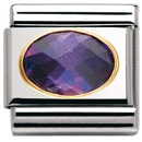 Classic Cubik Cirkon Lila