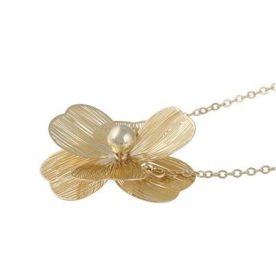 Flora small petal neck 42 plain g