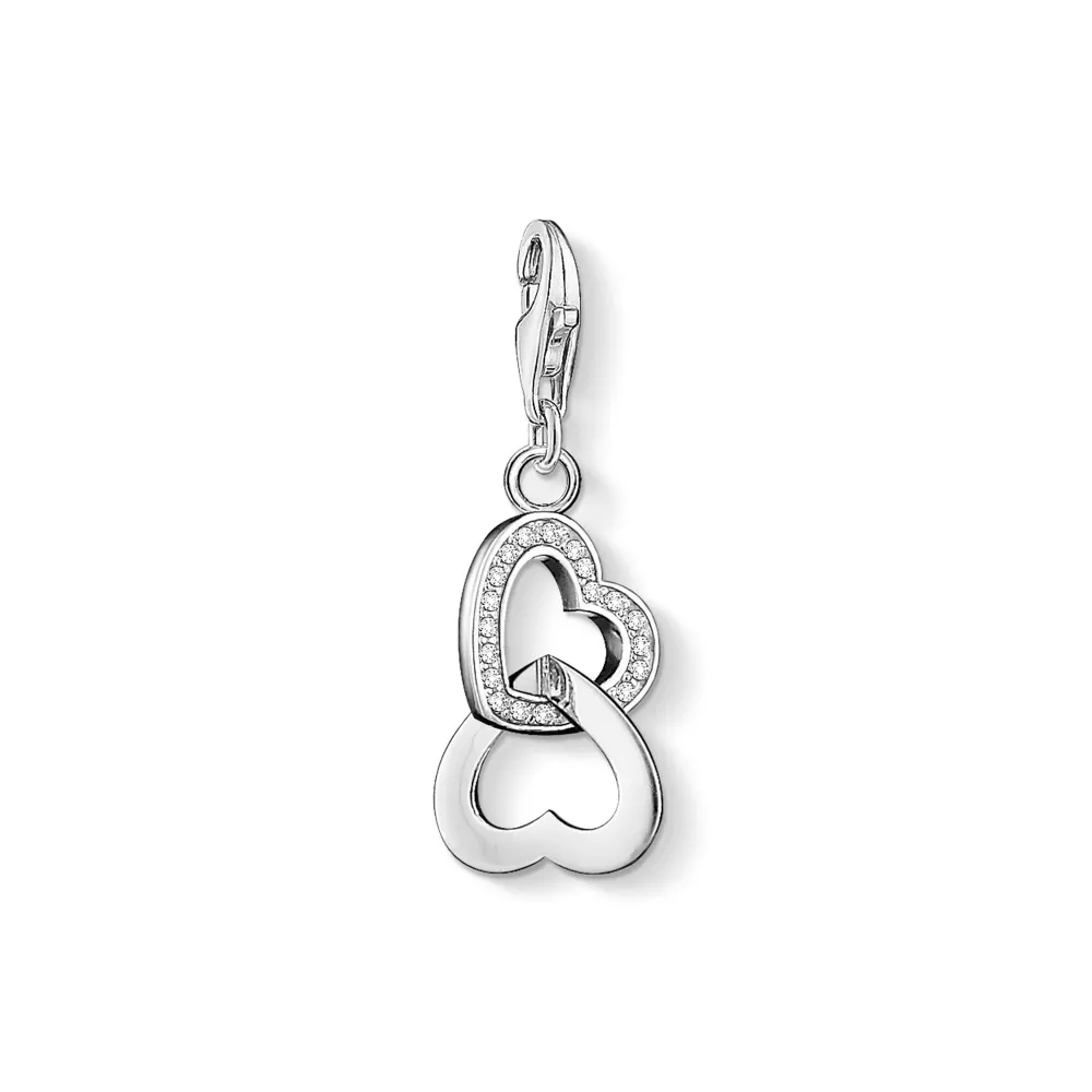 Thomas Sabo charm double hearts