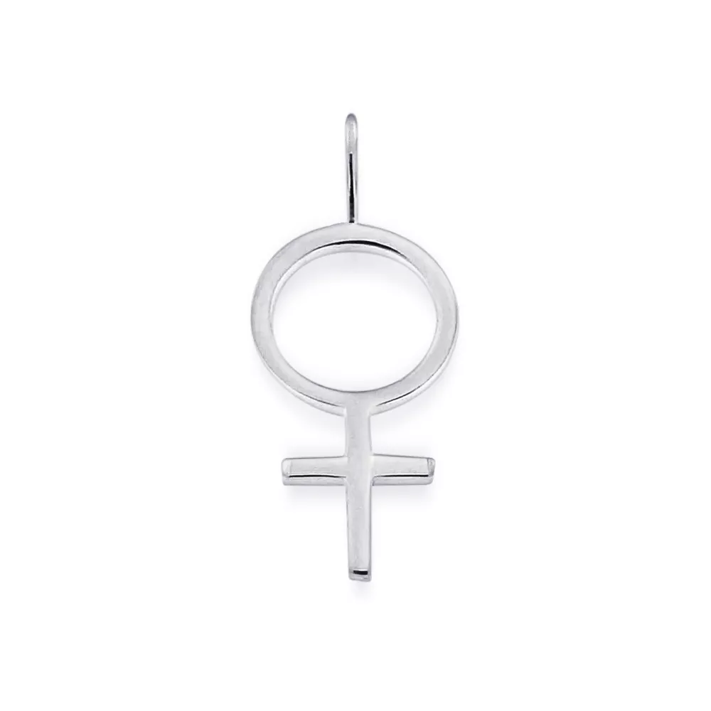 Hänge inkl. kedja 925silver Kvinnosymbol