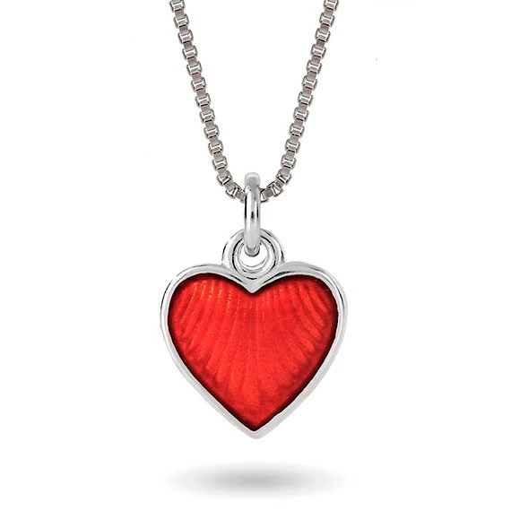 Halsband Rött hjärta