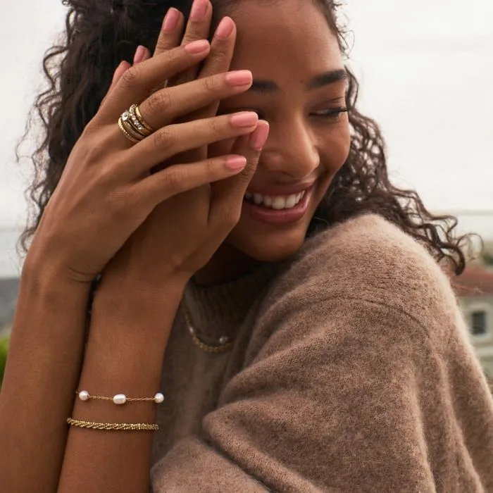 Tinsel Bracelet Gold