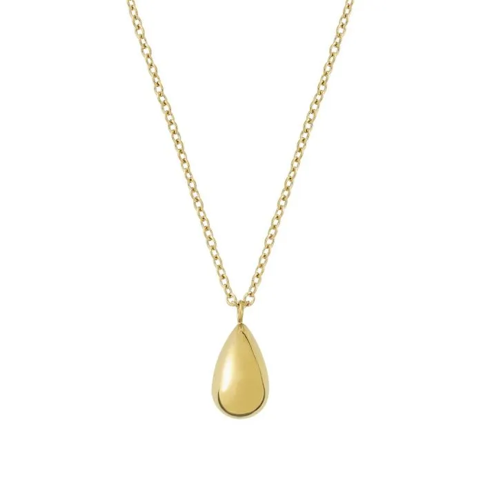 Drop Mini Necklace Gold