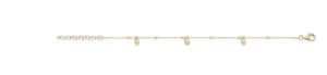 Armband fg silver kedja kulor