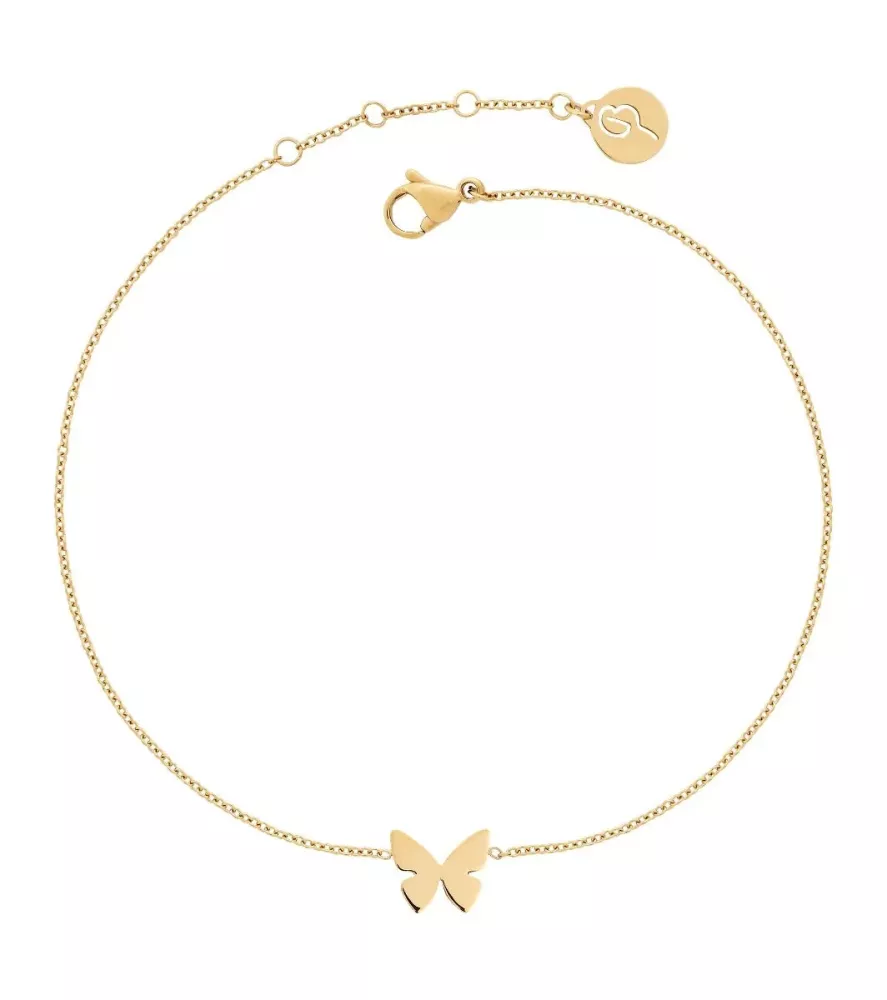 Papillon Anklet Gold