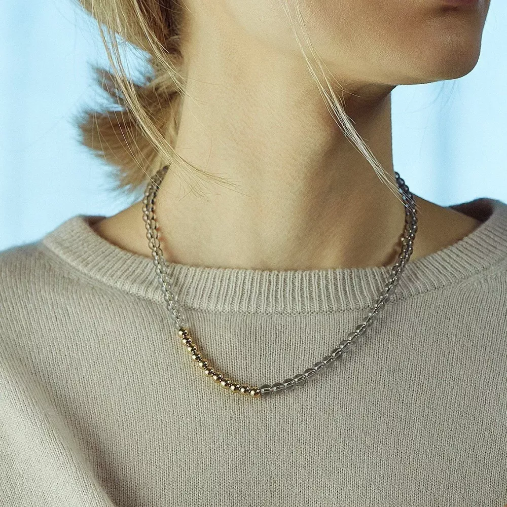 Arbus Necklace Mixed S Gold