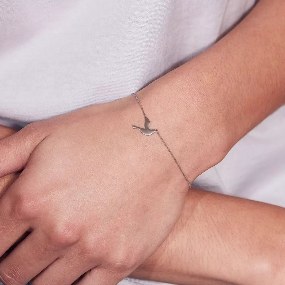 Dove Bracelet Steel