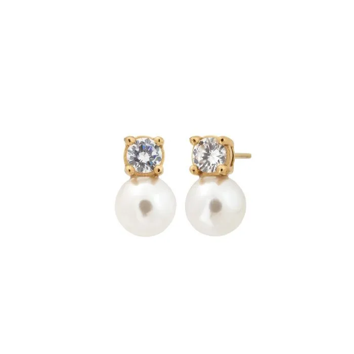 Luna Studs S Gold
