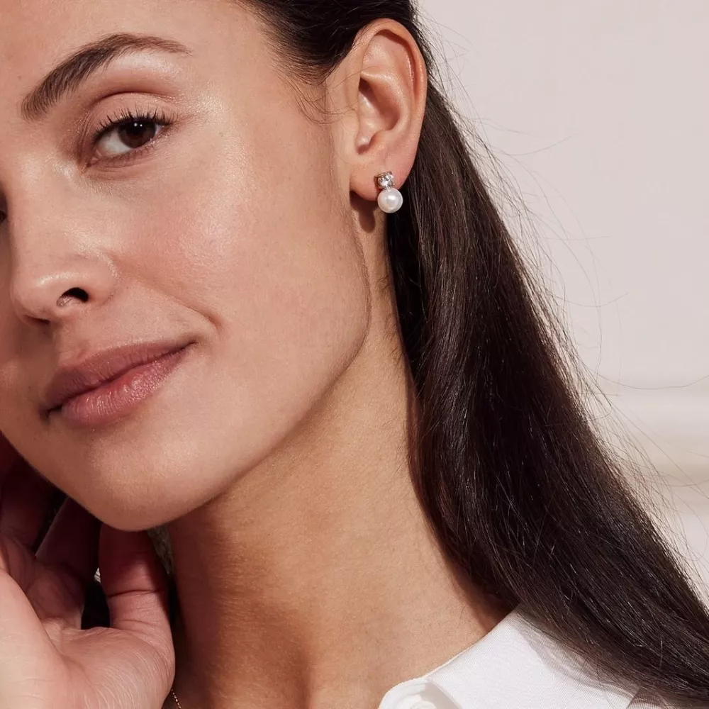Luna Studs L Gold