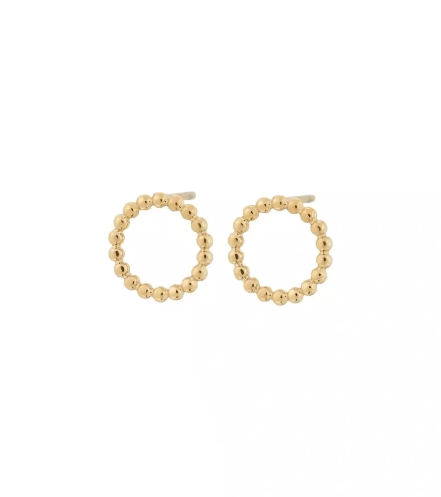 Vinci Studs Gold