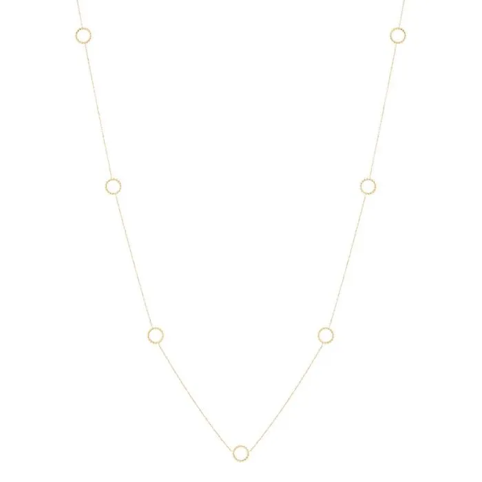 Vinci Necklace Multi Gold
