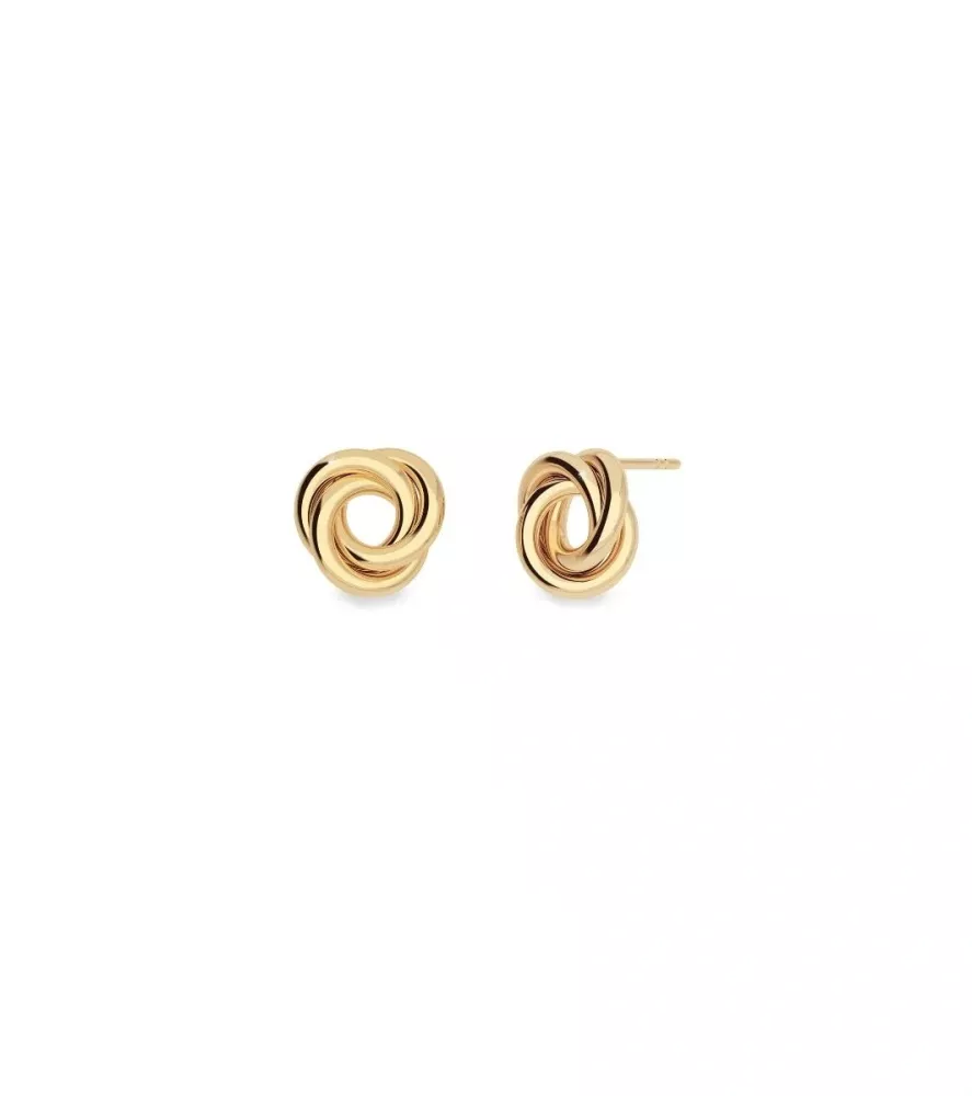 Sunset Orbit Studs Gold