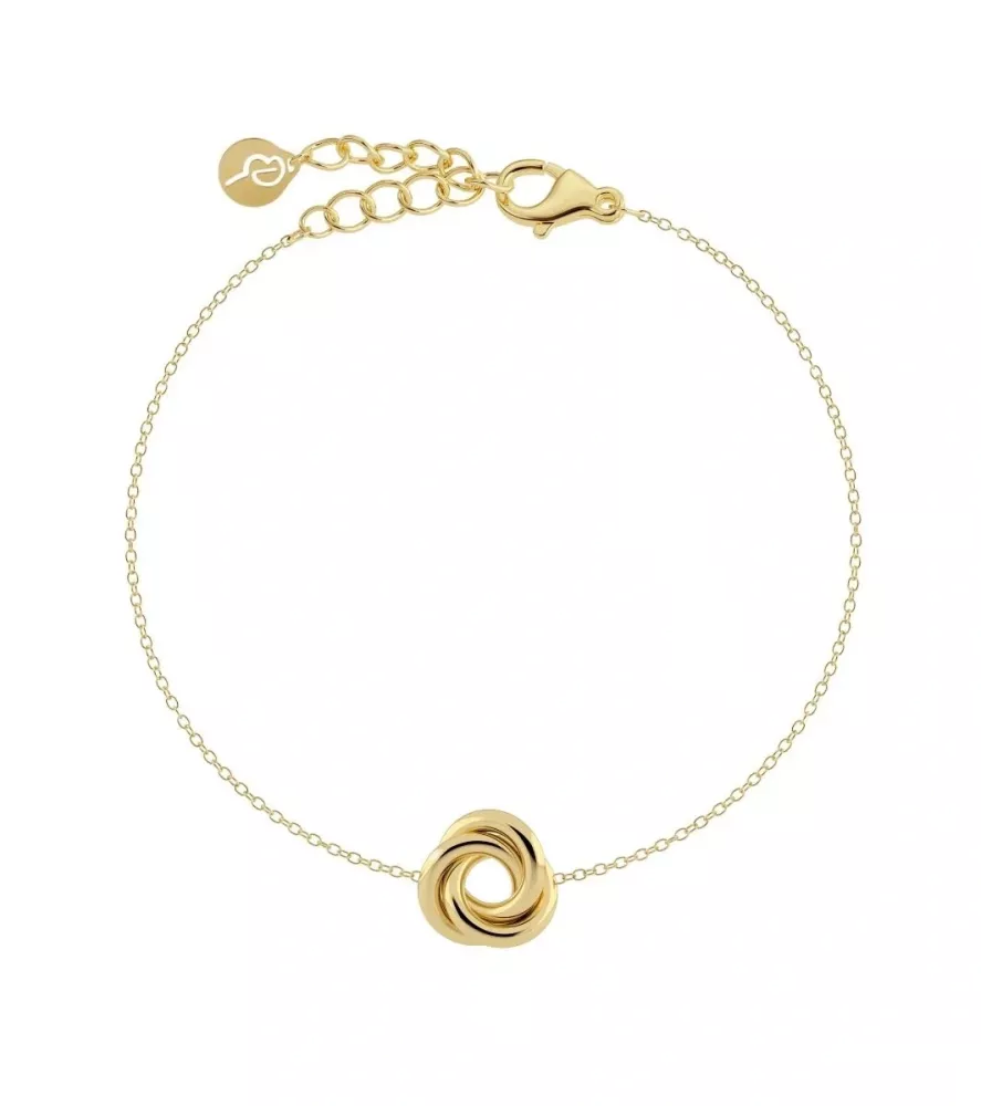 Sunset Orbit Bracelet Gold