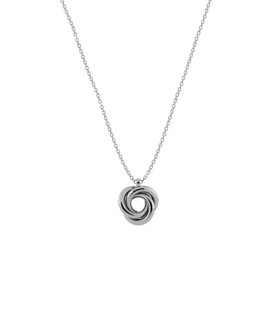 Sunset Orbit Necklace Steel