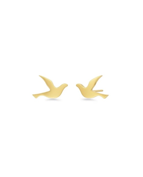 Dove Studs Gold