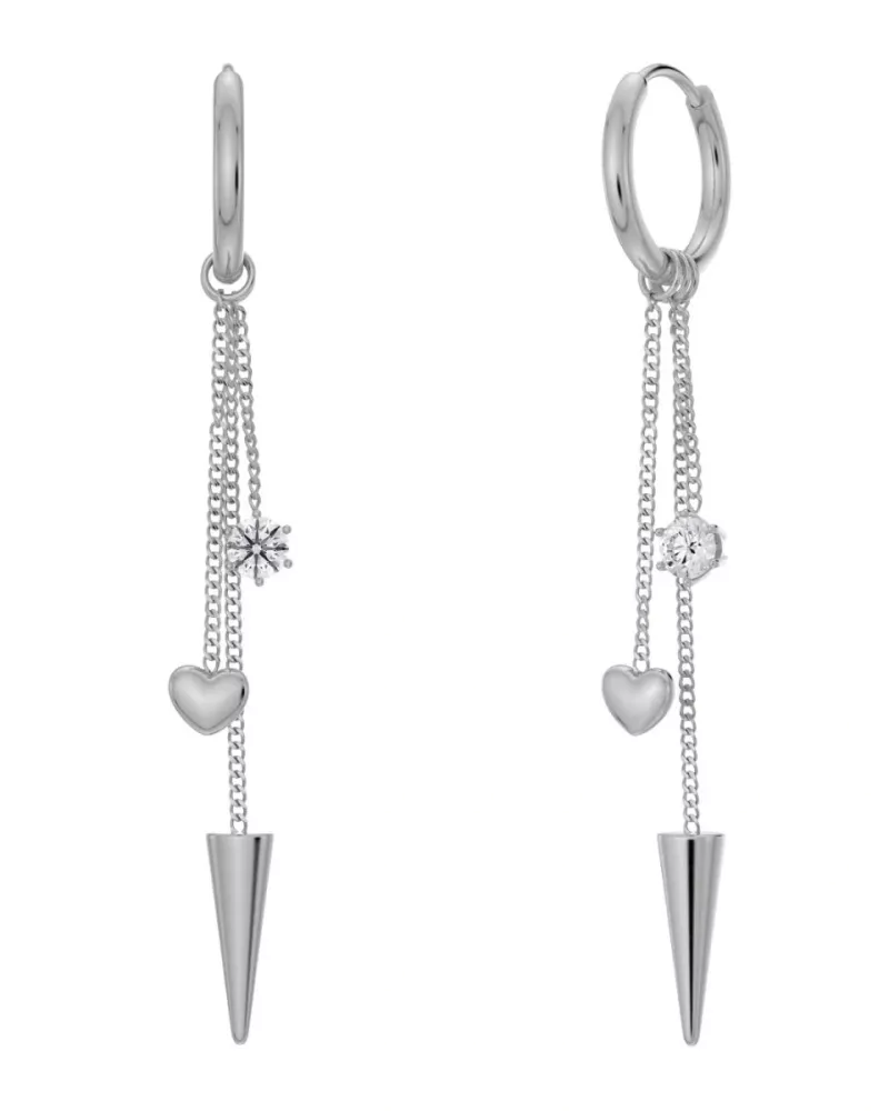 Peak Hoops Multi Heart Steel