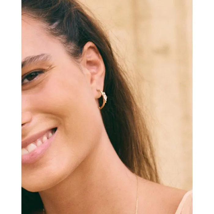 Trinny Hoops Gold