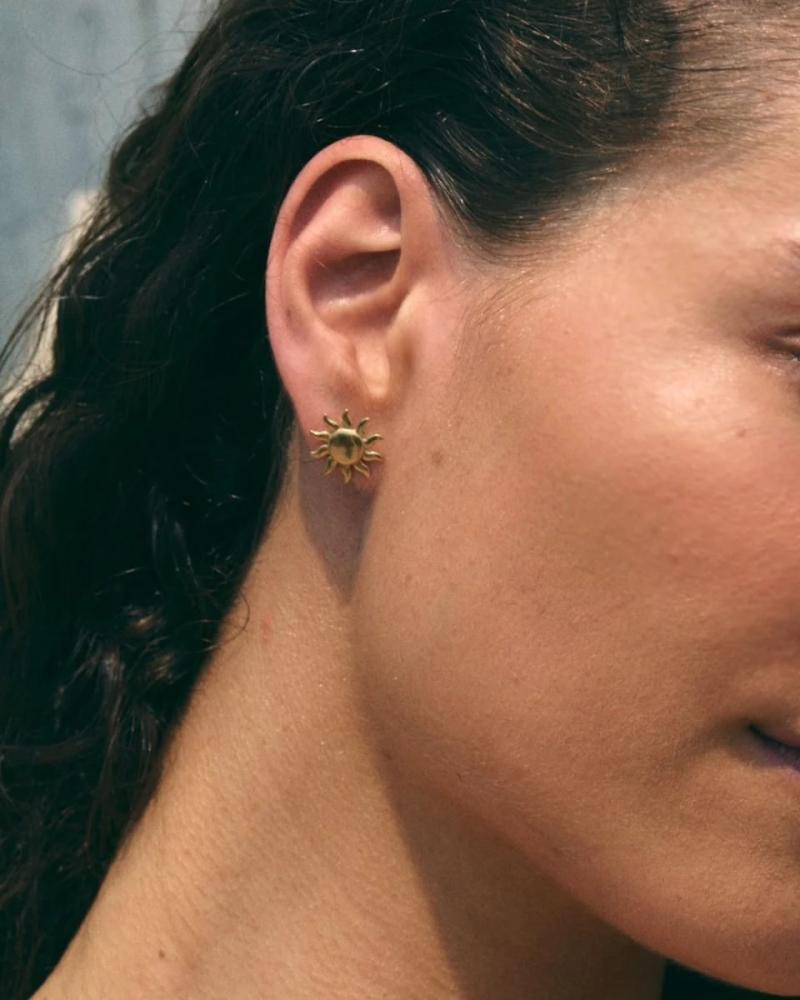 Sun Studs S Gold