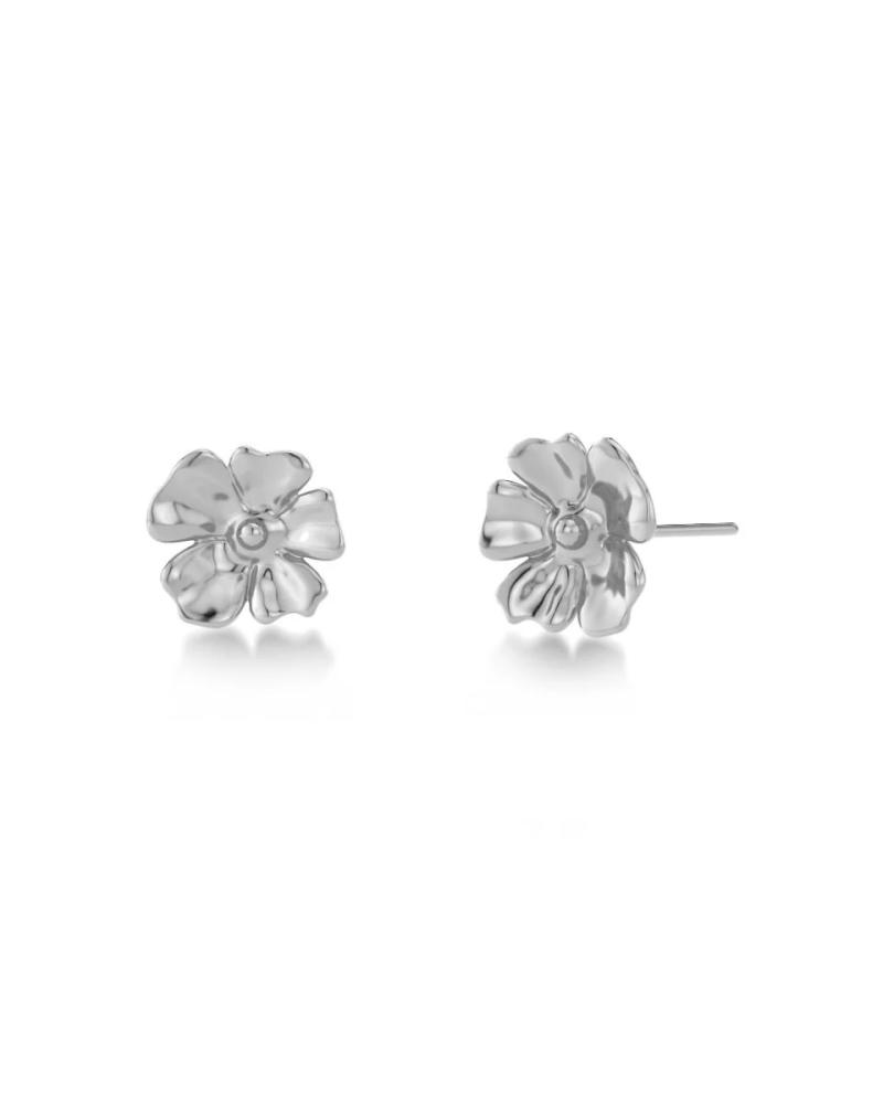 Floral Studs S Steel