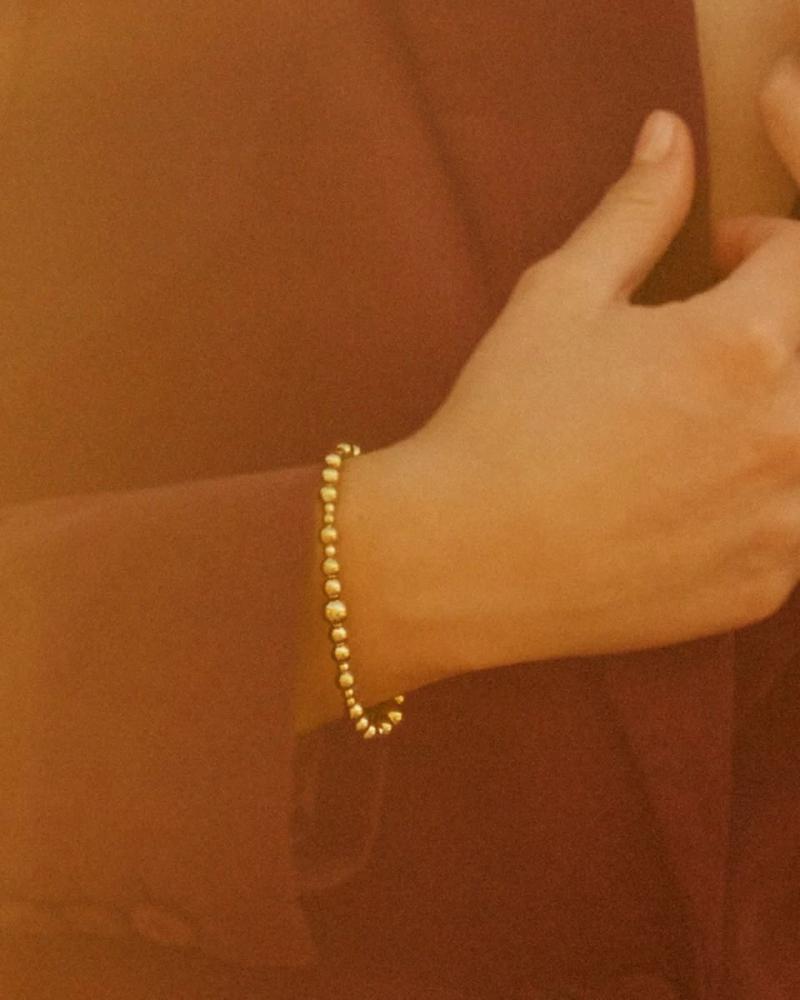 Sphere Bracelet Multi Gold